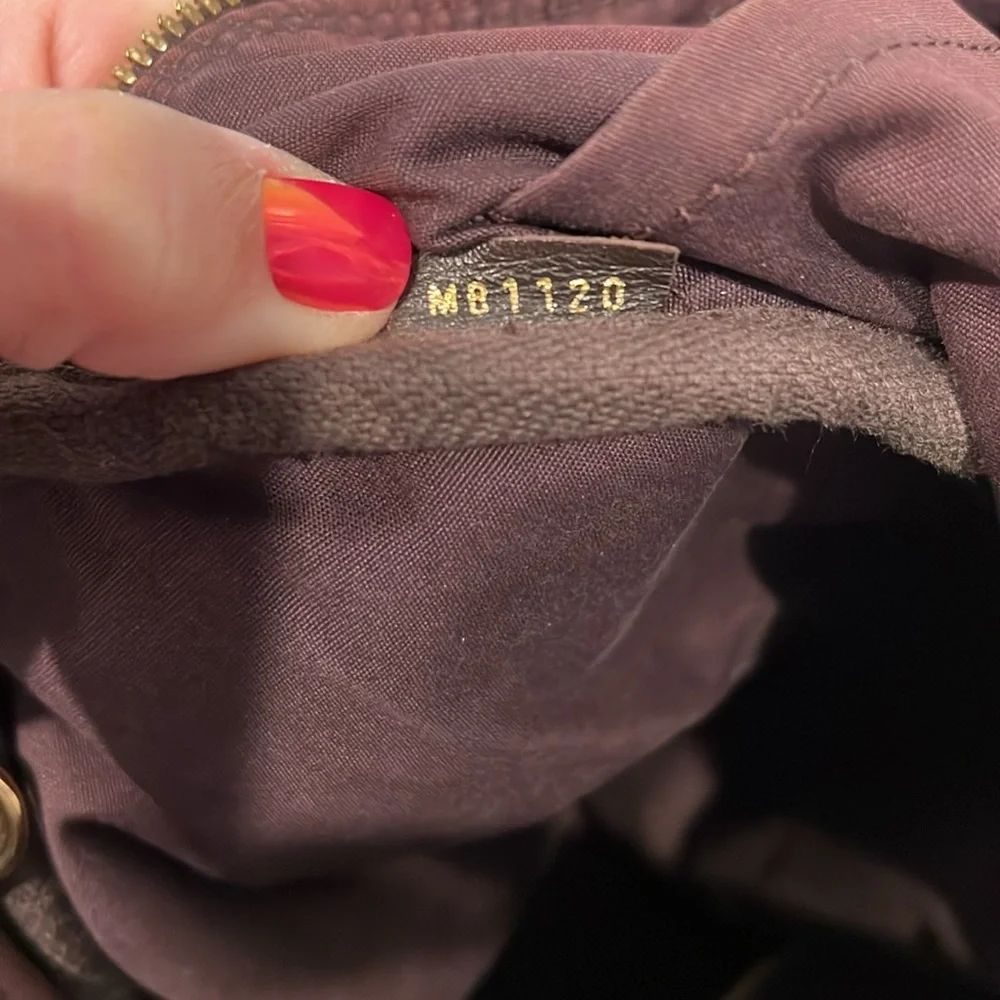 Louis Vuitton Mini Lin Speedy 30 Bandouliere w/ Crossbody Strap Brown LV EUC - Picture 11 of 12